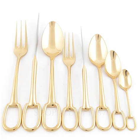 hermes fork|hermes cutlery.